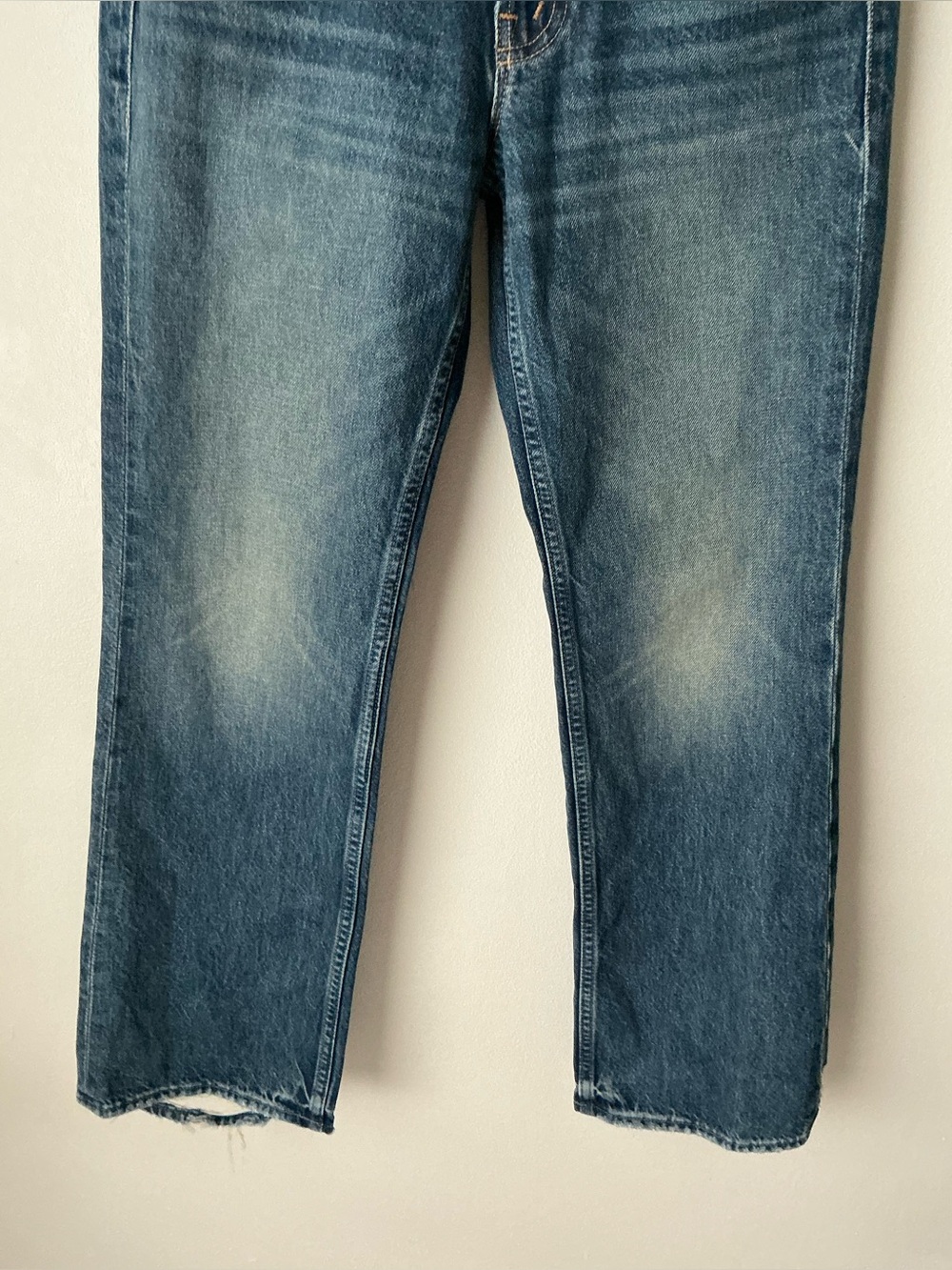 NWT MOTHER SUPERIOR Jeans Lil’ Mother Lil’ Reifler After Midnight Blue Size 25 - Picture 6 of 14